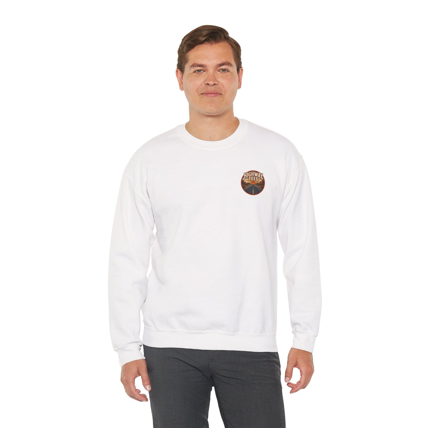 Midnight Motel Vacancy Crewneck Sweatshirt, product view
