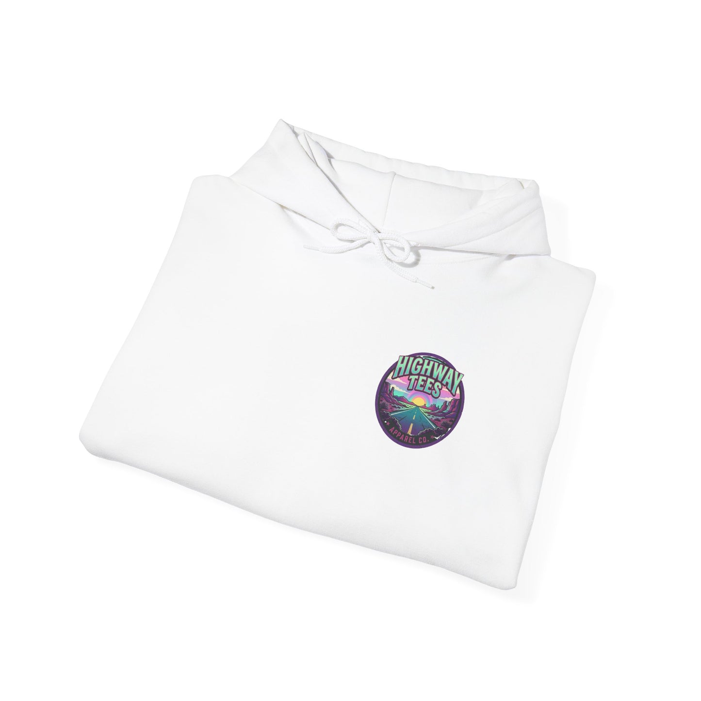 Psychedelic Desert Spiral Hoodie, product view