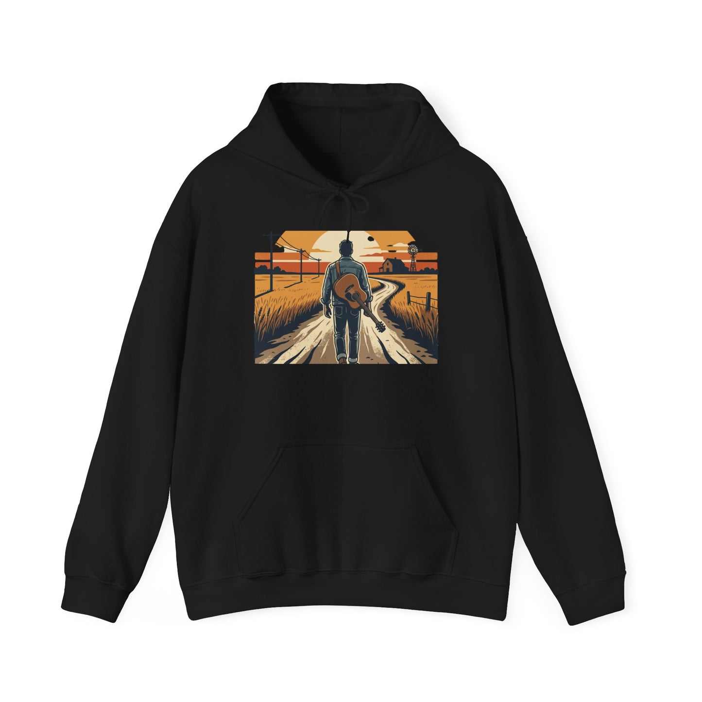 Vintage Highway Route Sign Hoodie