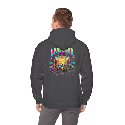 Live Loud Concert Stage Hoodie