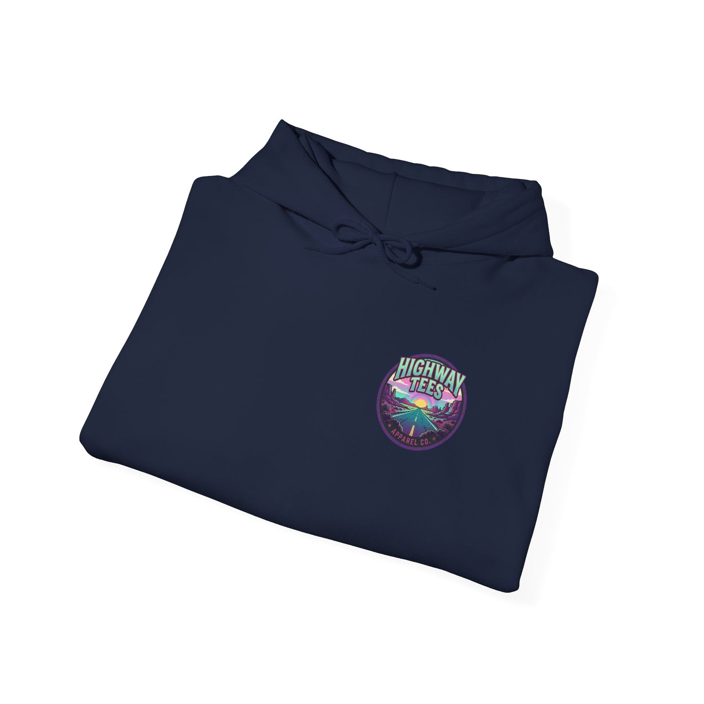 Psychedelic Desert Spiral Hoodie, product view
