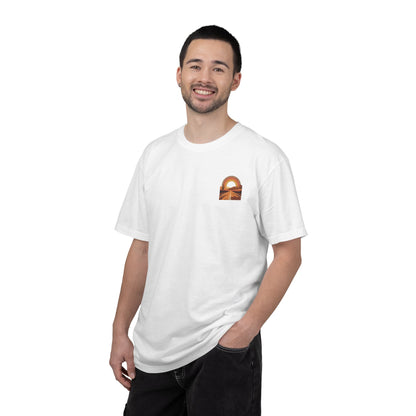 Vintage Sunset Highway T-Shirt worn, front view
