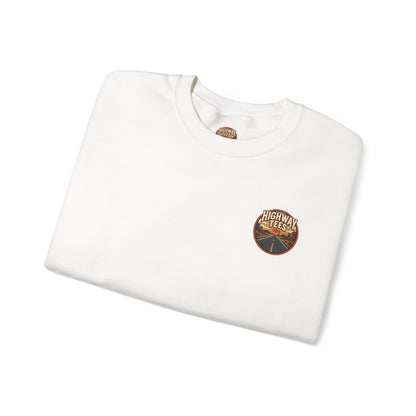 Midnight Motel Vacancy Crewneck Sweatshirt, product view