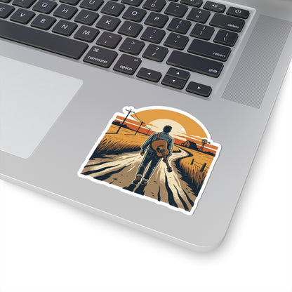 Vintage Highway Route Sign Sticker