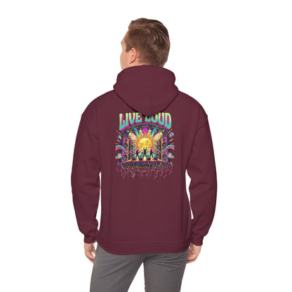 Live Loud Concert Stage Hoodie