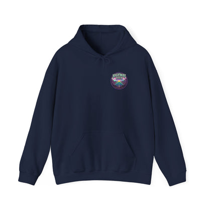 Psychedelic Desert Spiral Hoodie, product view