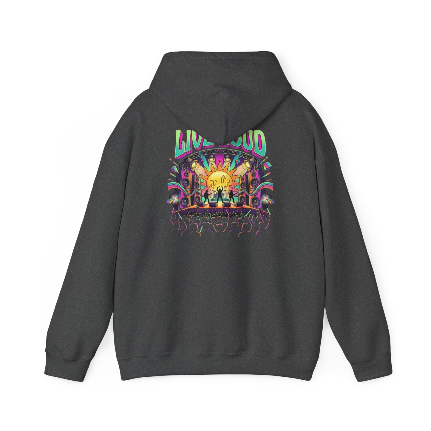 Live Loud Concert Stage Hoodie