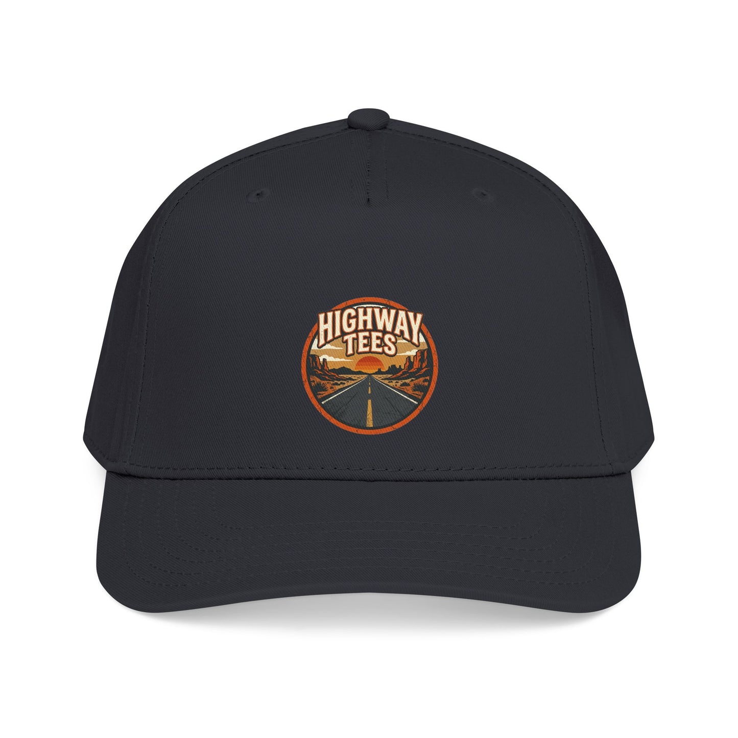 Vintage Road Patch Baseball Cap, product view