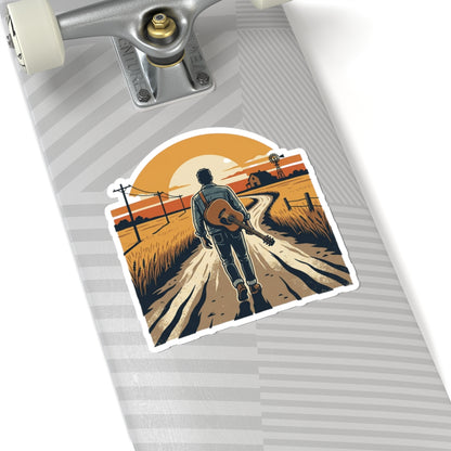 Vintage Highway Route Sign Sticker