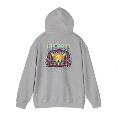 Live Loud Concert Stage Hoodie