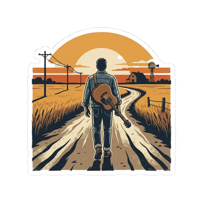 Vintage Highway Route Sign Sticker