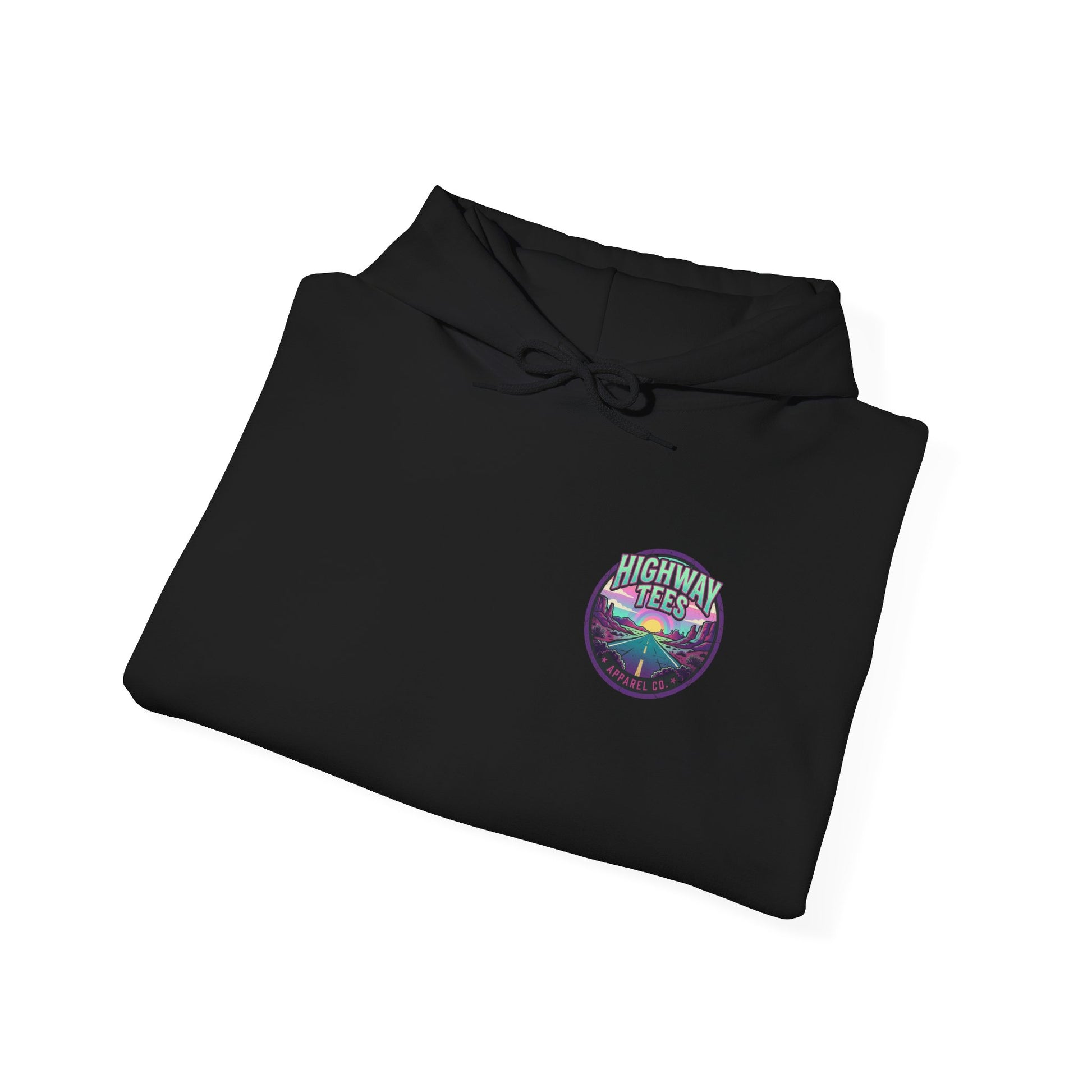 Psychedelic Desert Spiral Hoodie, product view