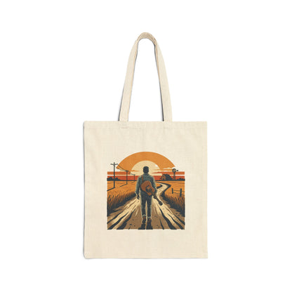 Vintage Highway Route Sign Tote Bag
