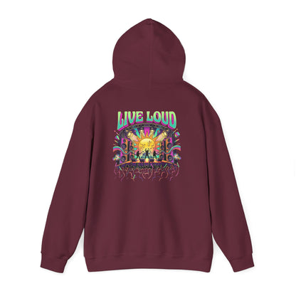Live Loud Concert Stage Hoodie