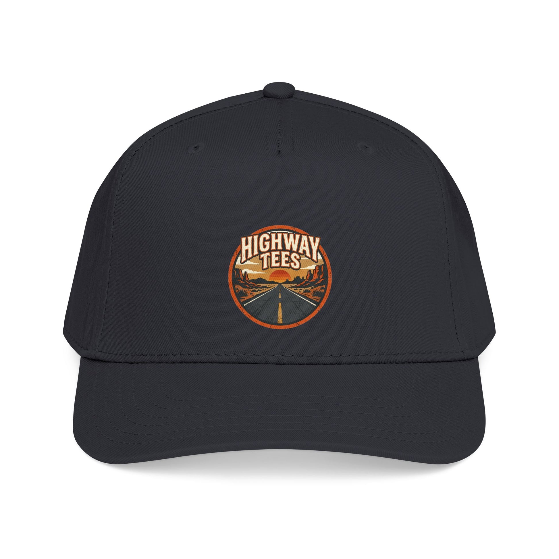 Vintage Road Patch Baseball Cap, product view