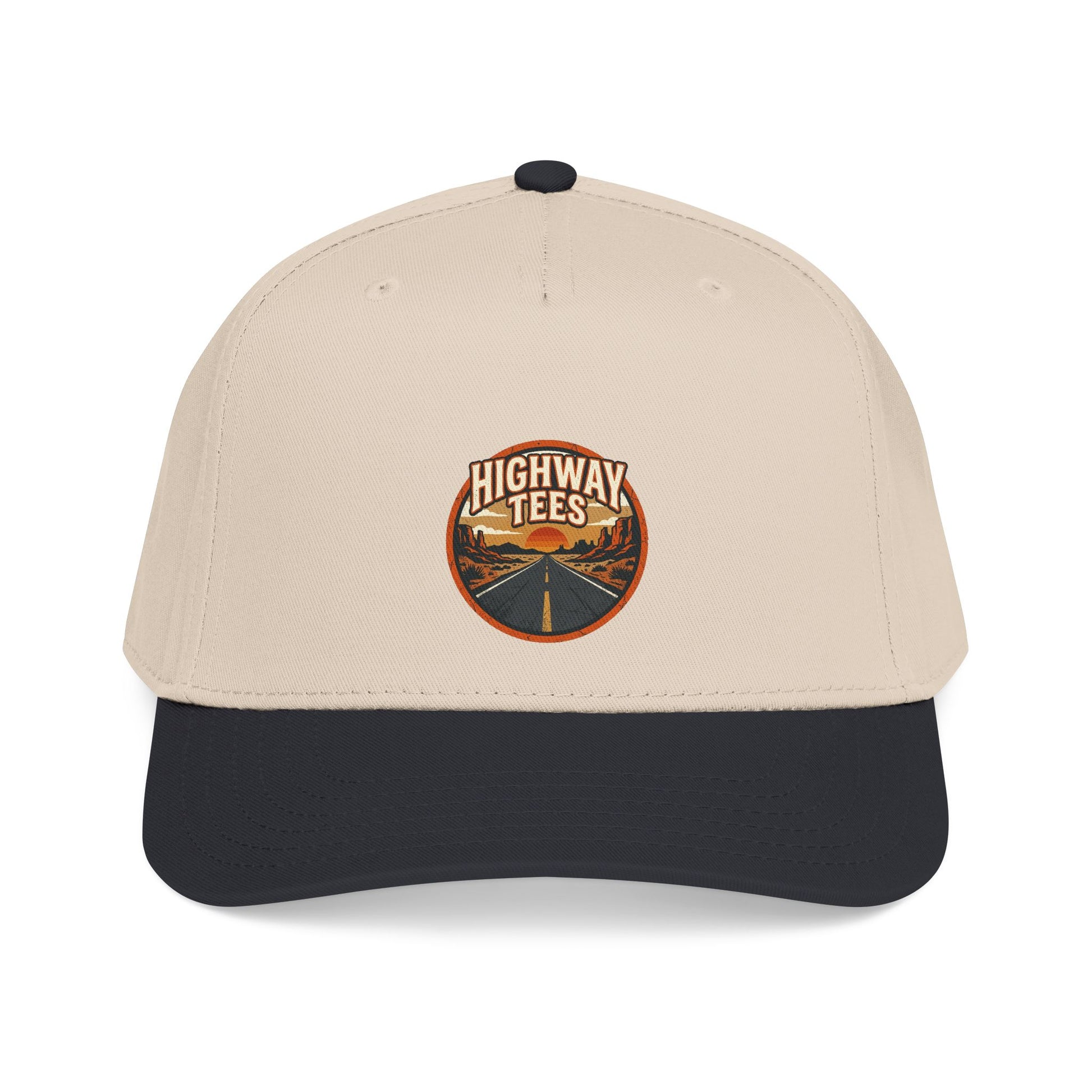 Vintage Road Patch Baseball Cap, product view