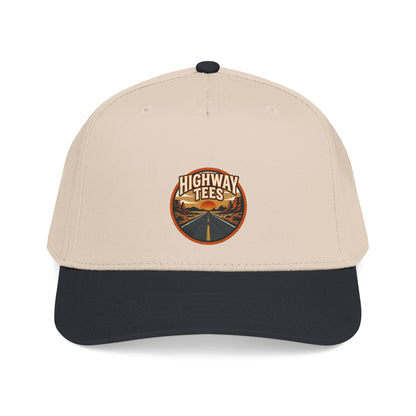 Vintage Road Patch Baseball Cap, product view